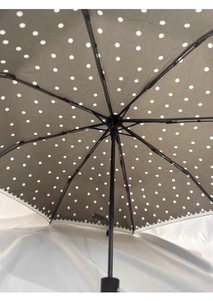 Rüzgar Dayanıklı 8 Telli Otomatik Desenli Siyah Şemsiye, Çok Renkli, Hafif ve Şık Tasarım indirimleri