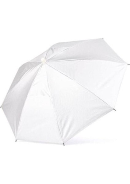 Beyaz Kafa Şemsiyesi, Ev, Ofis, Kamp ve Plaj Için Renkli ve Şık Koruma Seçeneği
