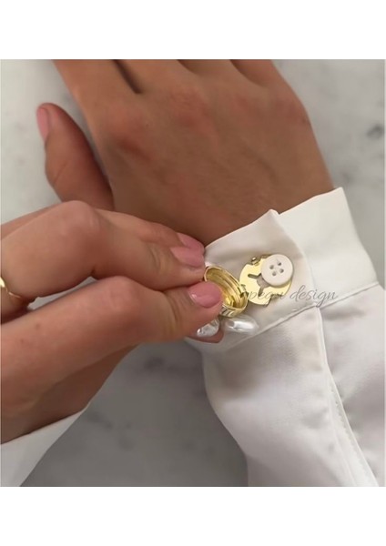 Çiçek Model 1 Adet Trend Düğme Broş , Düğme Geçirme Aparatlı fırsatları