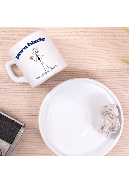 Para Bizde Tasarımlı Eğlenceli Türk Kahve Fincanı – Hediyelik Tekli Fincan modelleri