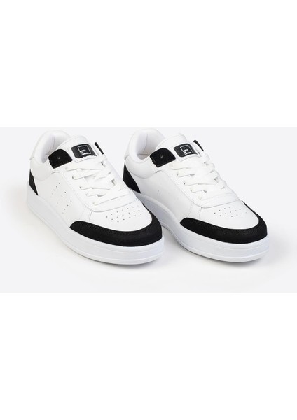 1011 Beyaz Siyah Cilt Kaymaz Taban Günlük Spor Ayakkabı fiyatları