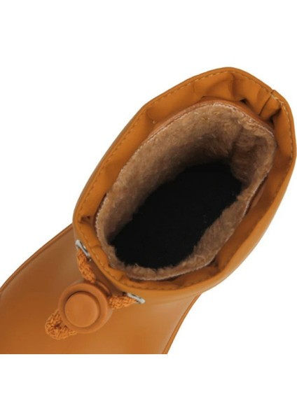 Mendi Borreguito Çocuk Içi Kürklü Yağmur Çizmesi - Karamel CC335-215 modelleri