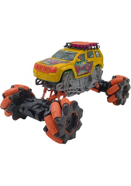 Uzaktan Kumandalı Bilekten Kontrol Full Fonksiyon Yan Gidebilen Drif Araba K16-A6S