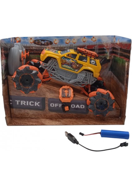 Uzaktan Kumandalı Bilekten Kontrol Full Fonksiyon Yan Gidebilen Drif Araba K16-A6S modelleri