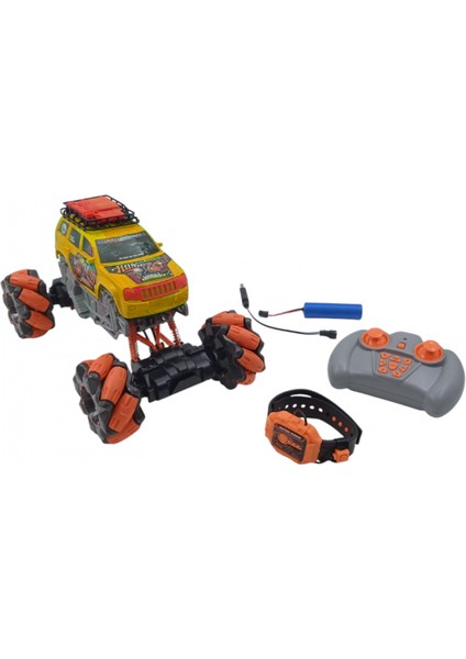 Uzaktan Kumandalı Bilekten Kontrol Full Fonksiyon Yan Gidebilen Drif Araba K16-A6S fırsatları