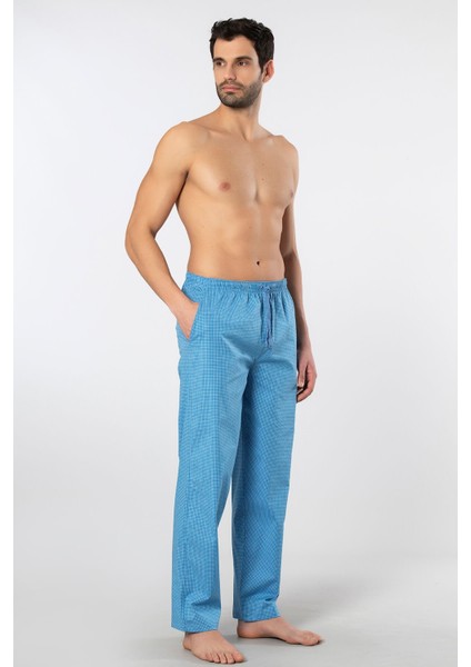 Erkek Dokuma Pijama Tek Alt 2240/MAVI 4 fiyatları