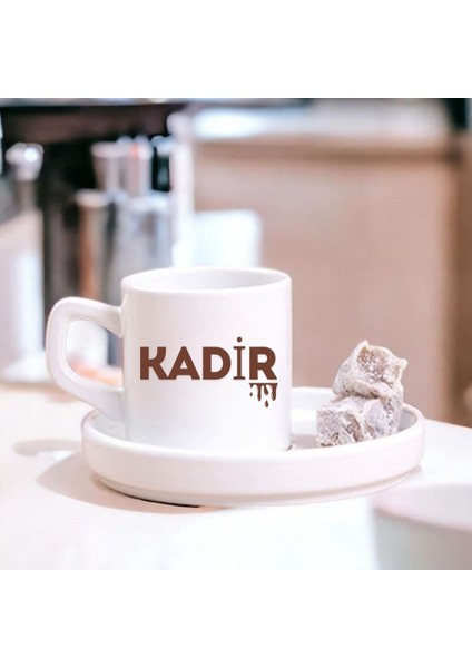 Kişiye Özel Isimli Çikolata Damla Tasarımlı Türk Kahvesi Fincanı fiyatları