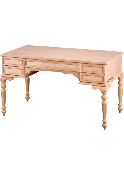 Amarens 140 Lık Çizgili Torna Çalışma Masası Cilasız Ham