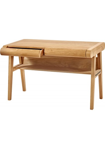 Claudus 120 cm Meşe Spor Çalışma Masası Cilasız Ham