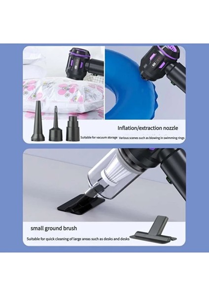 Kablosuz 20.000 Rpm Çok Amaçlı Süpürge ve Hava Üfleme Çekme Makinesi indirimleri