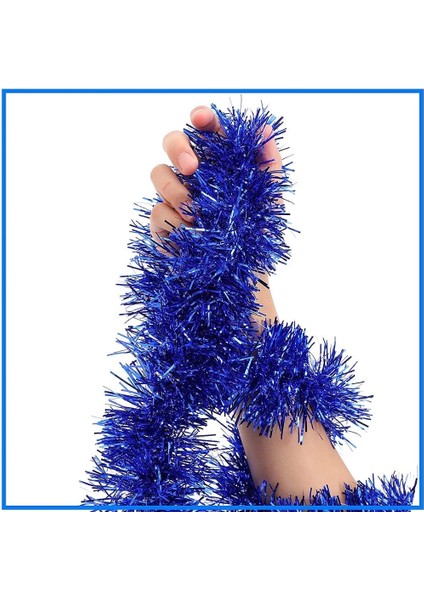 Parti Için Sim Süs 2 Metre Uzunluk 8 cm Genişlik Mavi Renk Ithal fiyatları