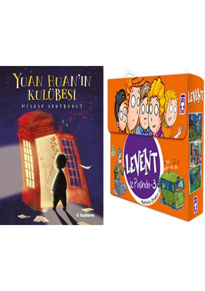 Yuan Huan'ın Kulübesi (Miyase Sertbarut) ve Levent Iz Peşinde 3 Set - (5 Kitap)