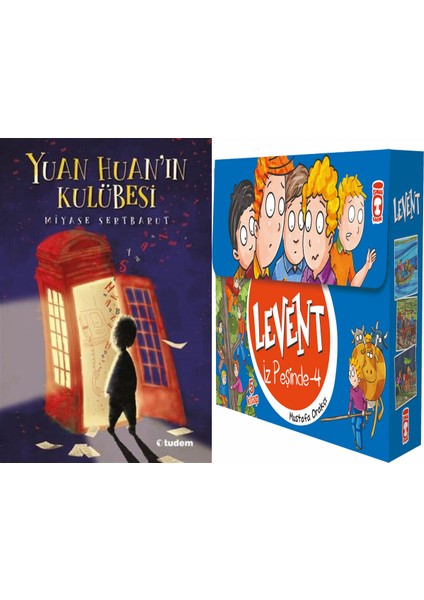 Yuan Huan'ın Kulübesi (Miyase Sertbarut) ve Levent Iz Peşinde 4 Set - (5 Kitap)