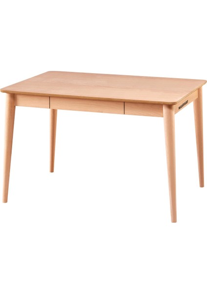 Bethany 110 Luk Retro Çalışma Masası Cilasız Ham