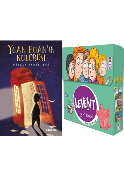 Yuan Huan'ın Kulübesi (Miyase Sertbarut) ve Levent Iz Peşinde 1 Set - (5 Kitap)