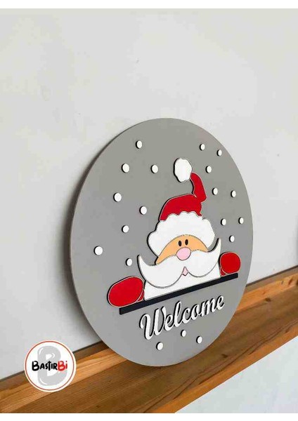 Noel Baba Welcome Kapı Süsü, Duvar Dekoru fiyatları