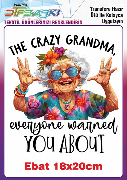 Özel Tasarım Ütü ile Yapışan Tekstil Baskısı