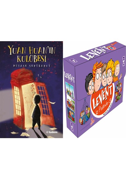 Yuan Huan'ın Kulübesi (Miyase Sertbarut) ve Levent Iz Peşinde 5 Set - (5 Kitap)