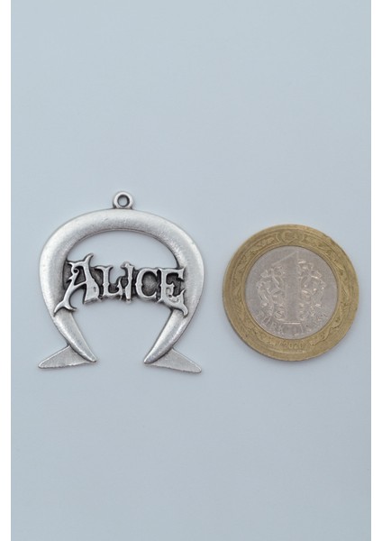 Alice Gümüş Kaplama Deri İp Kolye fırsatları