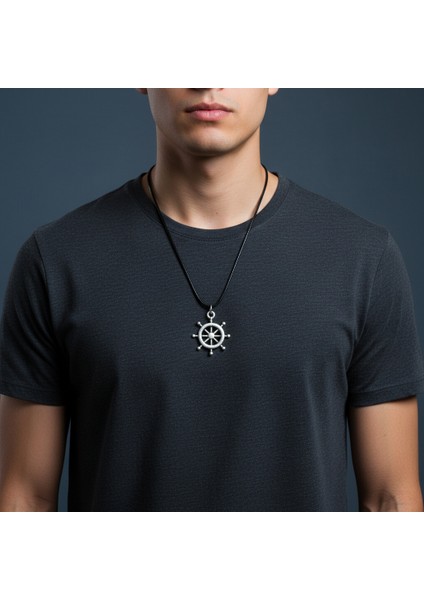 Dümen Gümüş Kaplama Deri İp Kolye fiyatları