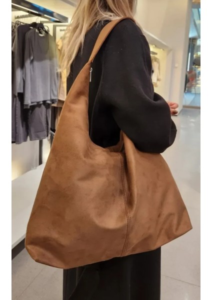 günlük shopper kadın omuz el kol bucket nubuk çanta modelleri