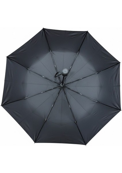 Otomatik Açılır Kapanır Siyah 8 Telli Katlanabilir Şemsiye fırsatları