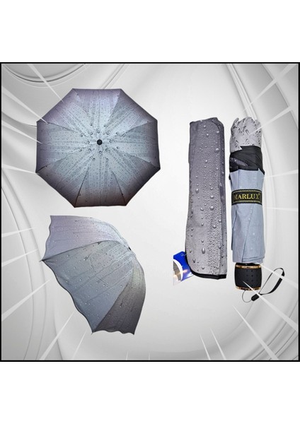 Rüzgar Dayanıklı Çok Renkli Yarasa Model 8 Telli Manuel Güçlü Tasarım