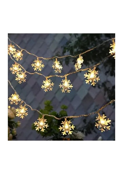 28 LED Kar Tanesi Aydınlatma – 5 Metre, Gün Işığı, 8 Modlu Yılbaşı Dekor Lambası modelleri