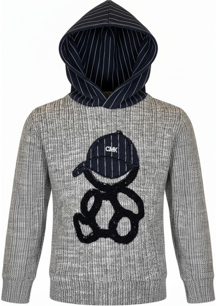 Erkek Çocuk Kapüşonlu Sweatshirt + Çizgili Pantolon Takım fiyatları