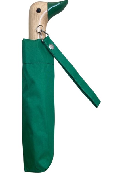 Çok Renkli Yeşil Ördek Şemsiye, Şık ve Dayanıklı Koruma Sağlayan Tasarım