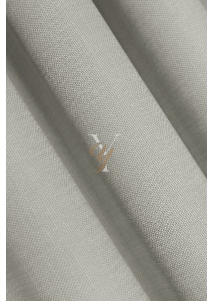 Keten Fon Perde V-4001 Ekru modelleri