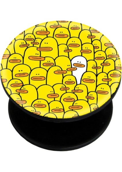 Popsocket Dijital Baskılı Telefon Tutacağı Telefon Parmak Tutucu Popsoket PS1673