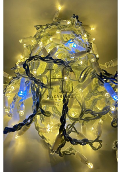 3 Metre Saçak LED Gün Işığı Beyaz Flaşlı 160 Ledli 27 Saçaklı Eklenebilir IP65 Dış Mekan Beyaz Kablolu Dekoratif LED Işık Yılbaşı Süsü modelleri