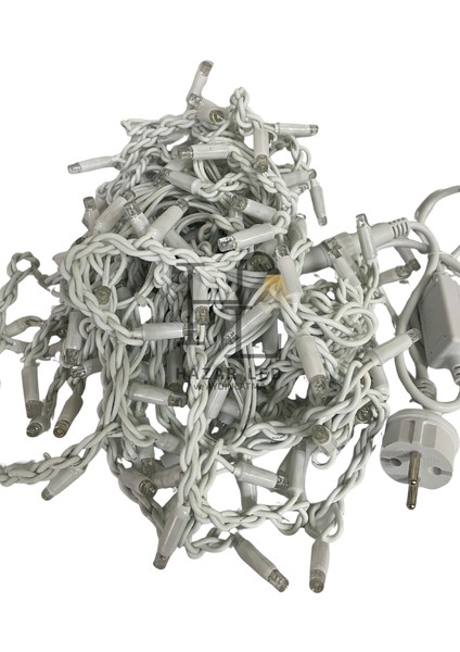 3 Metre Saçak LED Gün Işığı Beyaz Flaşlı 160 Ledli 27 Saçaklı Eklenebilir IP65 Dış Mekan Beyaz Kablolu Dekoratif LED Işık Yılbaşı Süsü fırsatları