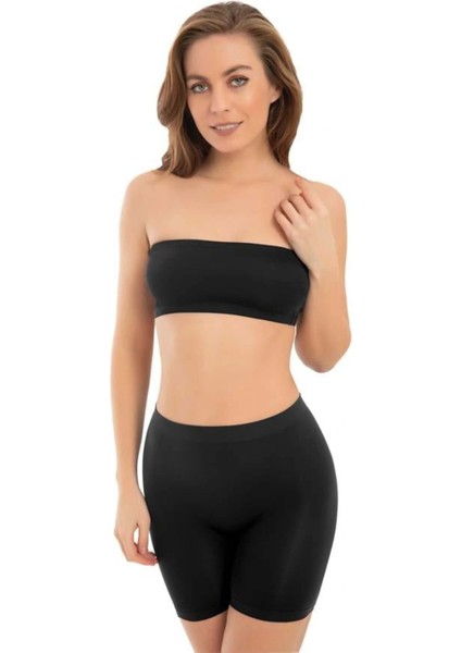 Dikişsiz Soft Bayan Orta Boy Boxer – Seamless Rahat Iç Giyim modelleri