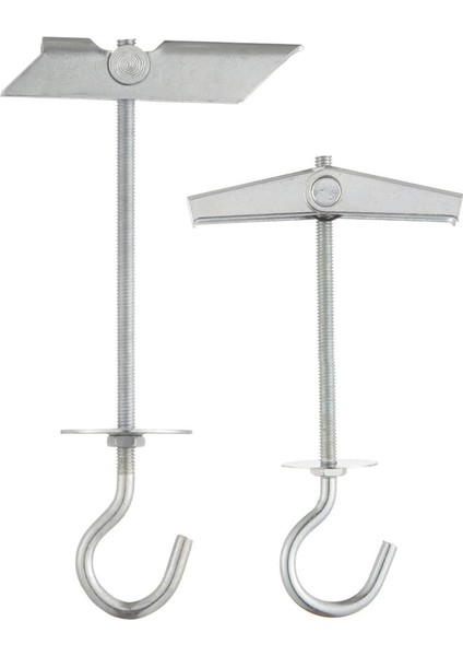 Htz-H Açık Kanca Vidalı Askı Dübeli M4 50'li Paket | Metal Alçıpan Askı Dübeli fiyatları