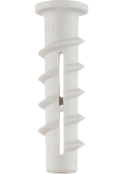 Gbm Gazbeton Dübeli M8 25'li Paket | Spiral Dişli Yüksek Tutuşlu Plastik Gazbeton Dübeli