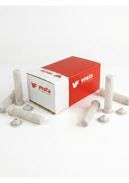 Ecz Kimyasal Dübel Eleği 12X80 mm 50'li Paket | Enjeksiyon Dübel Için Plastik Elek Kovan