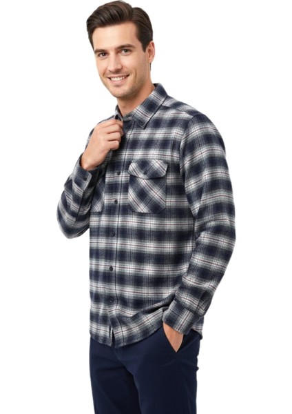 Erkek Kışlık Çift Cep Kapaklı Gömlek BGL-ST04933 fiyatları