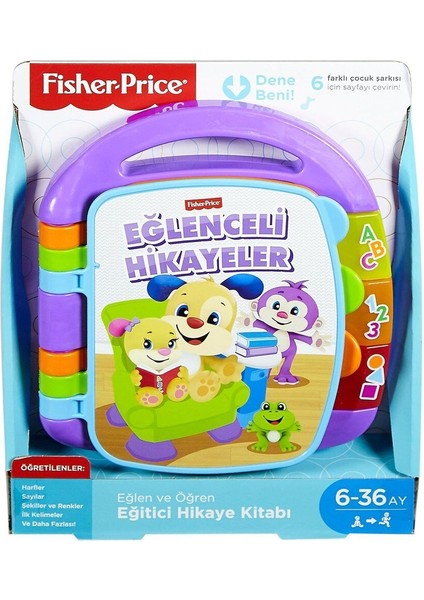 FRC73 Fisher-Price® Eğitici Hikaye Kitabı / Türkçe / Eğlen ve Öğren