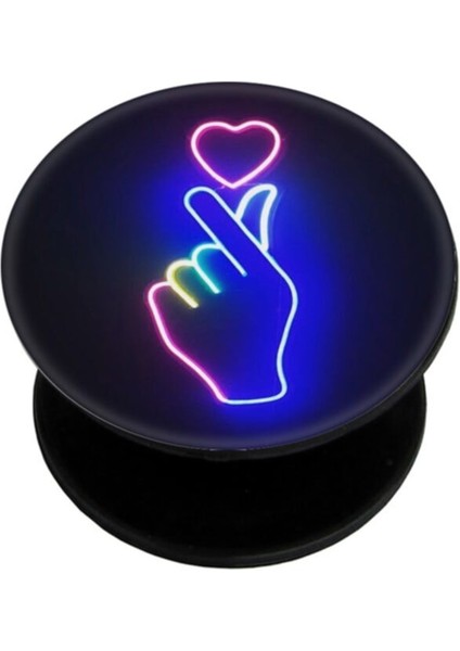 Popsocket Dijital Baskılı Telefon Tutacağı Telefon Parmak Tutucu Popsoket PS1482