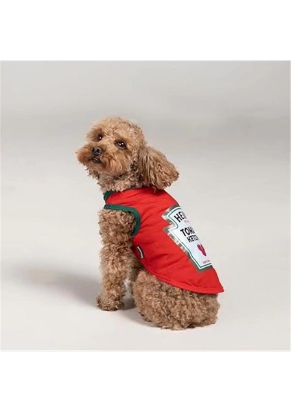 Ketchup Yazlık Köpek Atlet (Kedi,köpek Kıyafeti Küçük Irklar) (Medium) modelleri