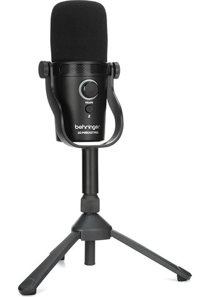 D2 Podcast Pro Büyük Diyaframlı Dinamik USB Mikrofon