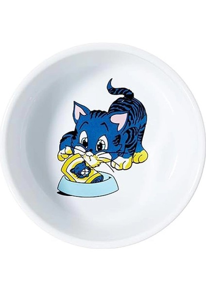 Kedi Seramik Mama Su Kabı, 0,3LT/11CM fırsatları