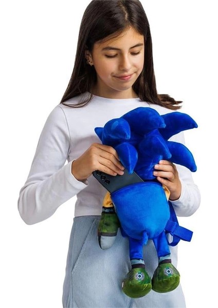 Sonıc The Hedgehog 45 cm Pelüş Figür Sırt Çantası fiyatları