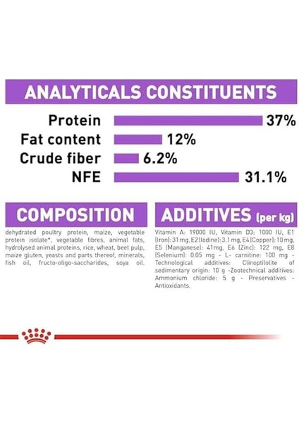 Sterilised 37 Kısırlaştırılmış Kedi Maması 4 kg