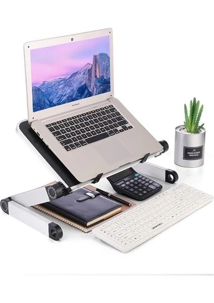 Metal Ayarlanabilir Kitap Okuma Standı Rahle Çok Amaçlı Laptop Tablet Standı , fırsatları