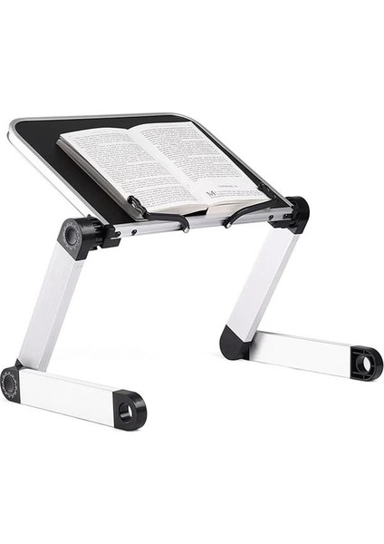 Metal Ayarlanabilir Kitap Okuma Standı Rahle Çok Amaçlı Laptop Tablet Standı ,