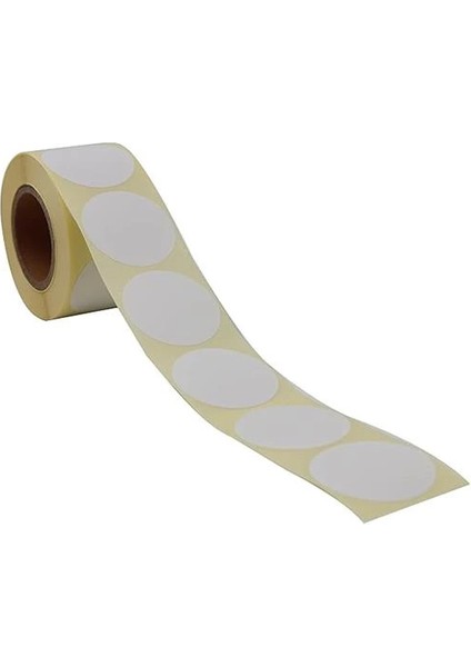 Etiketler , Al Hızlı Al Eko Termal Etiket 50MM Çap Ruloda 500 Adet 40MM Kuka Çapında