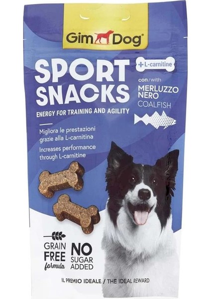 Sportsnacks Coalfish - Kömür Balıklı Köpek Ödül Tableti, 60 gr